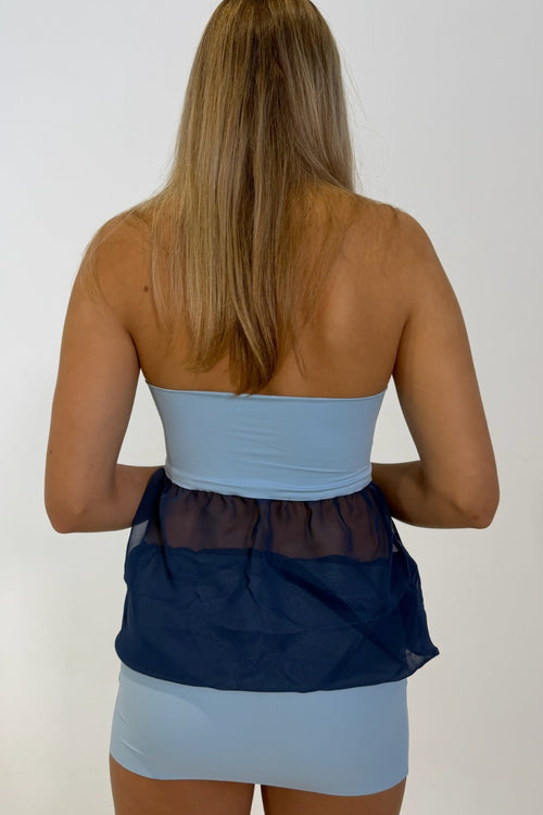 Bubble Dress - Blue Raspberry