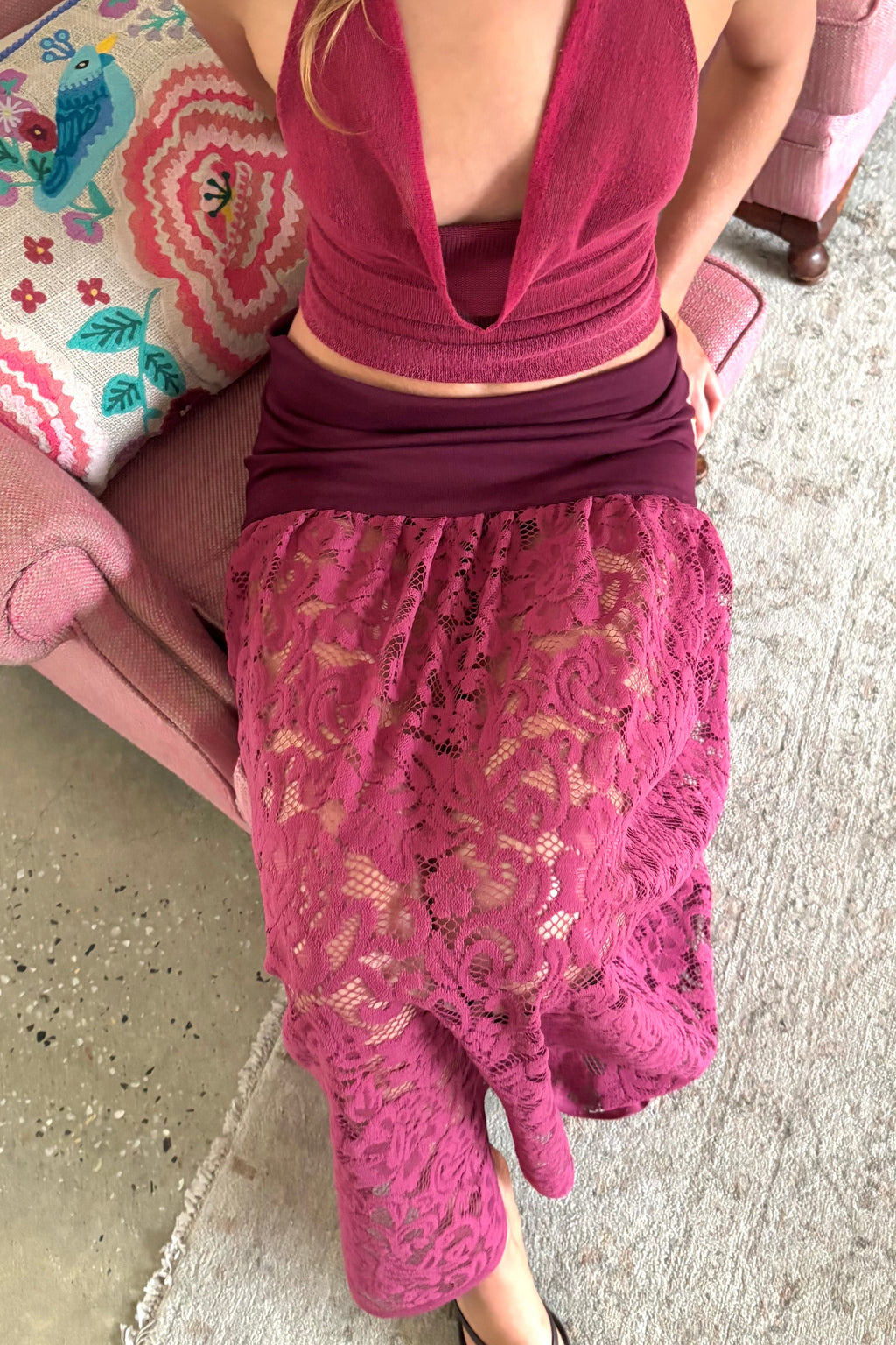 Currant Maxi Skirt