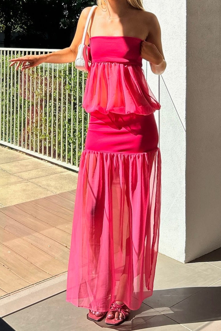 Bubble Dress - Rose