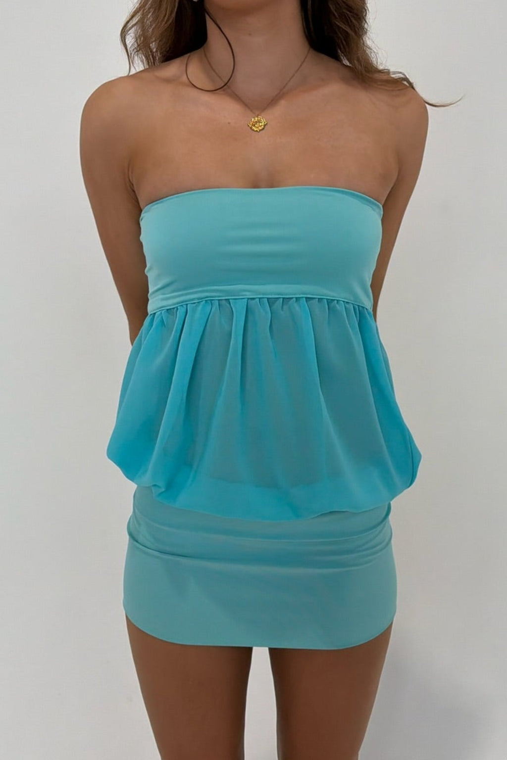 Bubble Dress - Marine